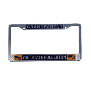 Cal State Fullerton Grandparent License Plate Frame 